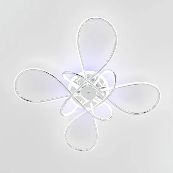 CL229B141E Джемини Хром RGB Св-к Люстра