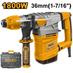 Перфоратор SDS-Plus INGCO RH18008 INDUSTRIAL 1800 Вт 7 Дж
