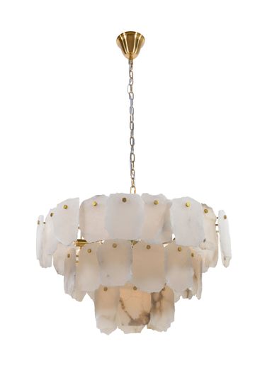 6877K/15 PT BRS (1) Люстра (в 2-х коробках) NW