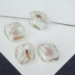 Бусины лэмпворк, витой квадрат, р-р 10мм, штучно