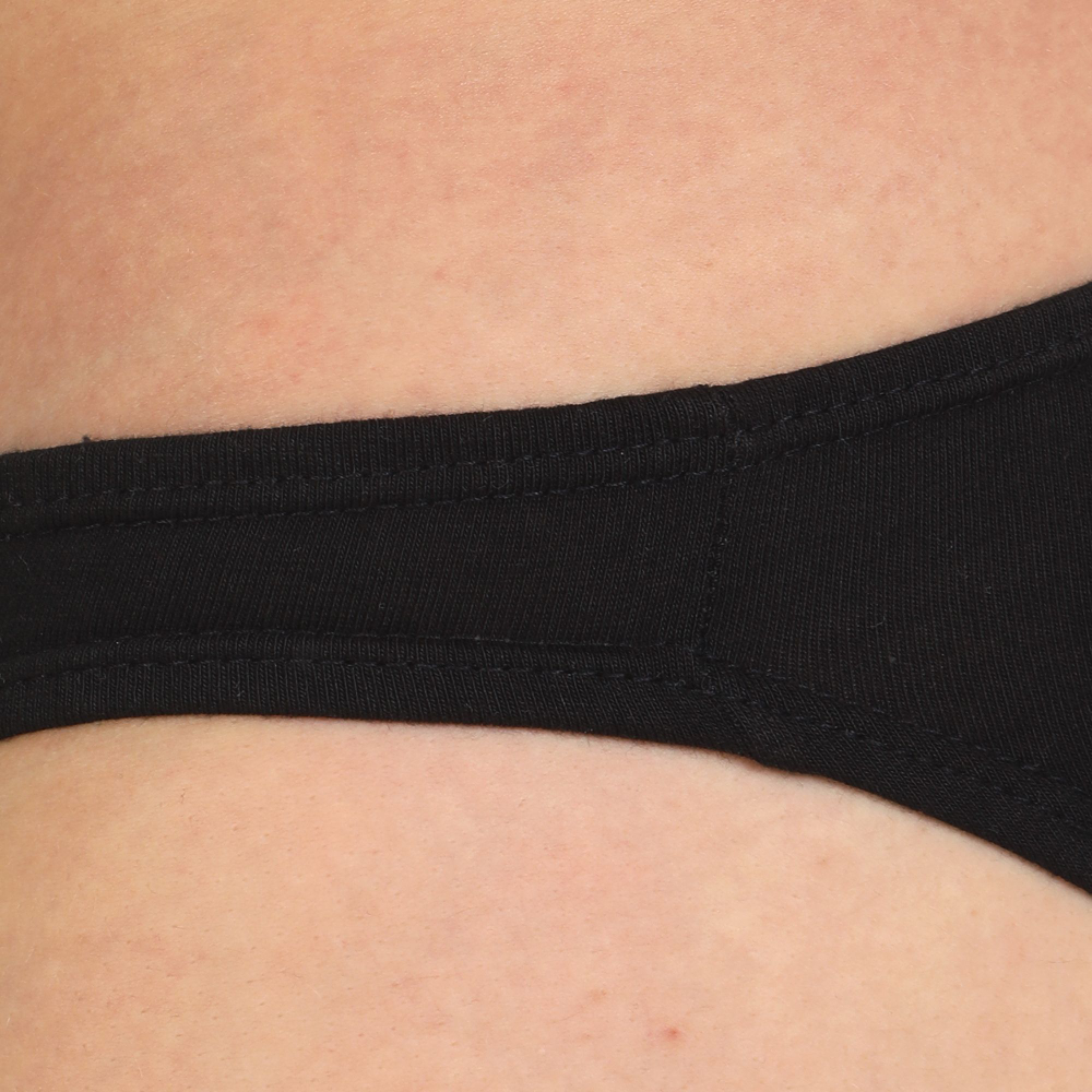 Черные мужские трусы-слипы с низкой посадкой (Размер: XL) (Цвет: черный)