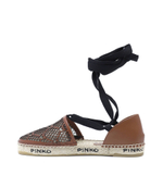 Кожаные эспадрильи angelica Pinko - коричневый(1H2119 Y86A)