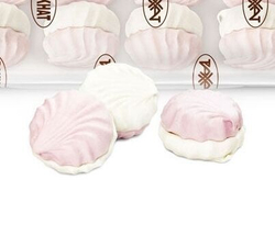 Зефир Бело-розовый (Ш) вес 2.5 кг