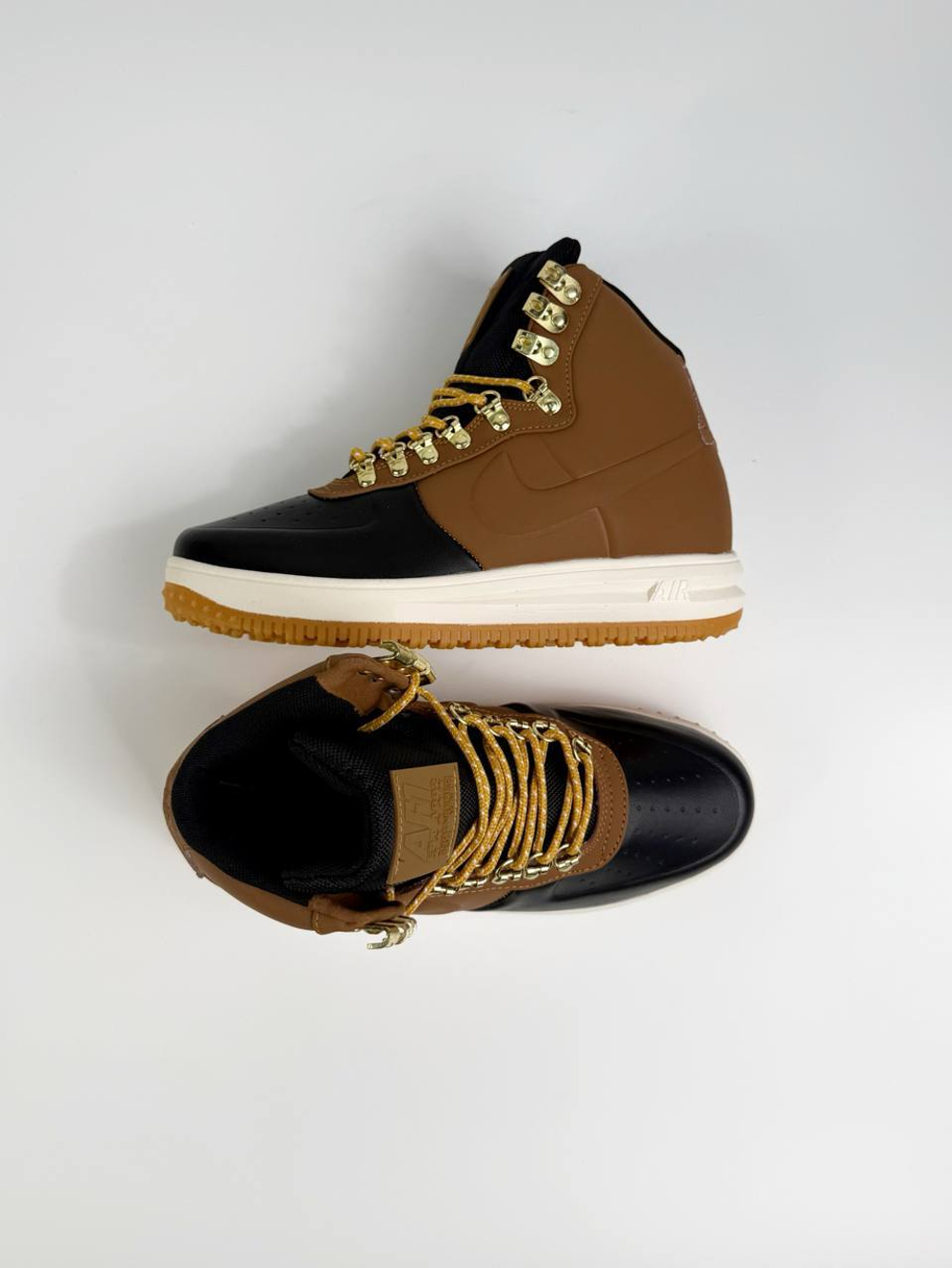 Кроссовки Nike LunarForce 1 на меху #B52 (корич.)