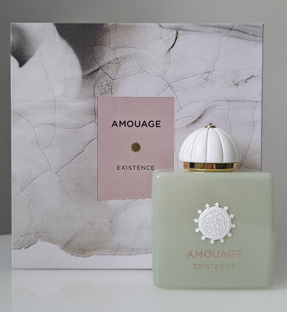 Amouage Existence 100ml (Коробка парфюма без слюды, парфюм новый, распаковка для фото)