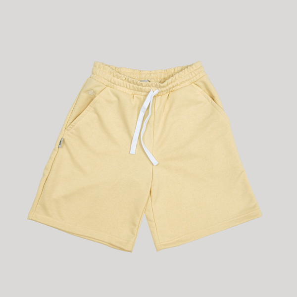 Wide Shorts LOGO Alabaster Gleam