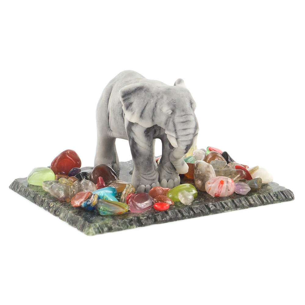 Сувенир из мрамолита "Слон малый" R119882