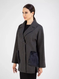 Пальто демисезонное короткое полупальто