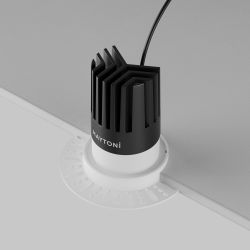 Светильник встраиваемый светодиодный Maytoni Dip DL121-15W-4K-TRS-W