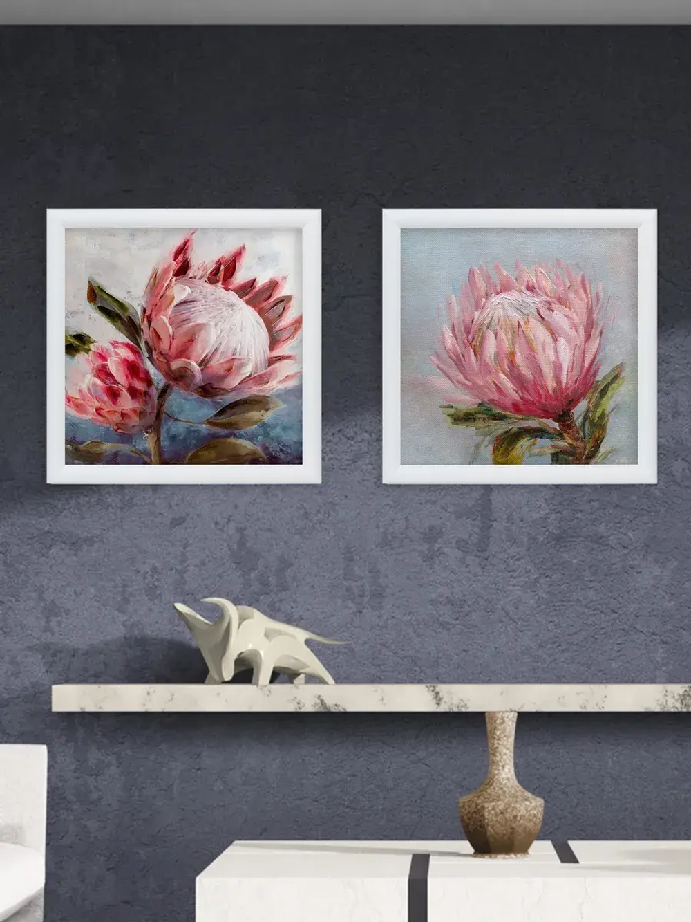 Картина на стену интерьерная на холсте 32*32 см