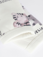 Толстовка и легинсы в комплекте для малышей Next 835-873, Белый, Темно-серый