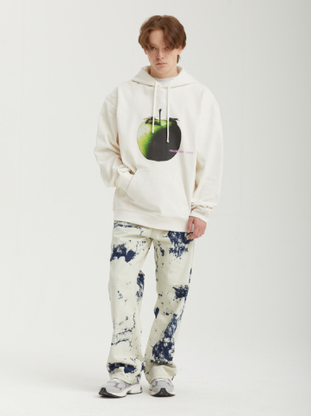 Мужская Толстовка Apple Print
