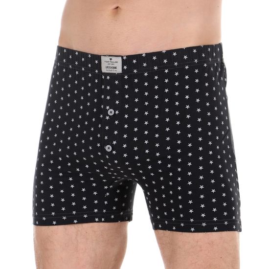 Мужские трусы-шорты черные набор 2в1 Tom Tailor 70336/5608 826