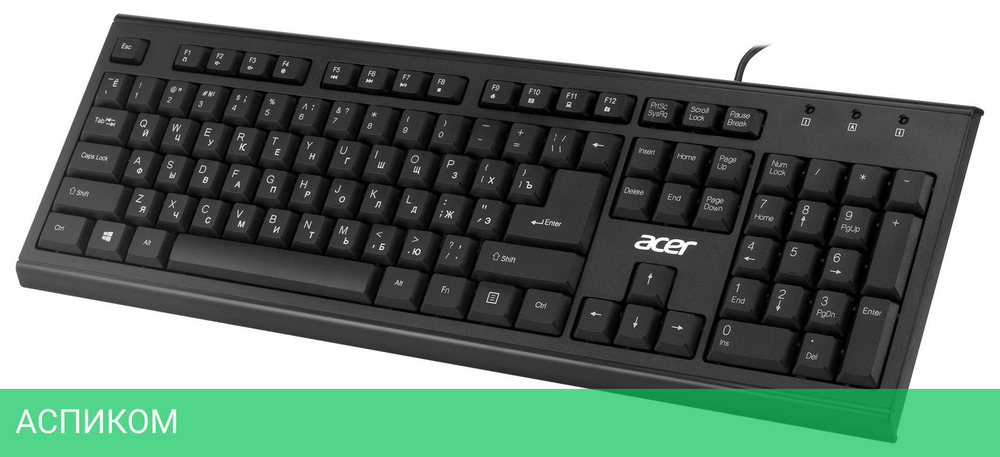 Клавиатура Acer OKW120 (ZL.KBDEE.006)