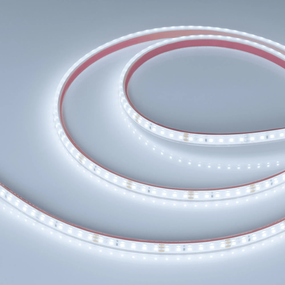 Светодиодная лента герметичная RTW-PFS-A120-11mm 24V White6000 (9.6 W/m, IP68, 2835, 5m) (Arlight, 9.6 Вт/м, IP68) 034026