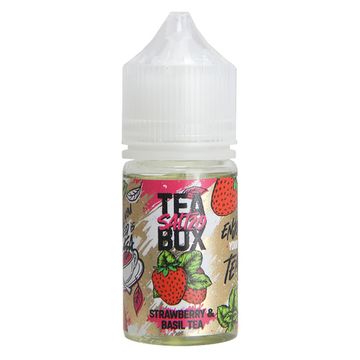 Жидкость Tea Box (30 мл, 20 мг STRONG SALT) Strawberry & Basil Tea