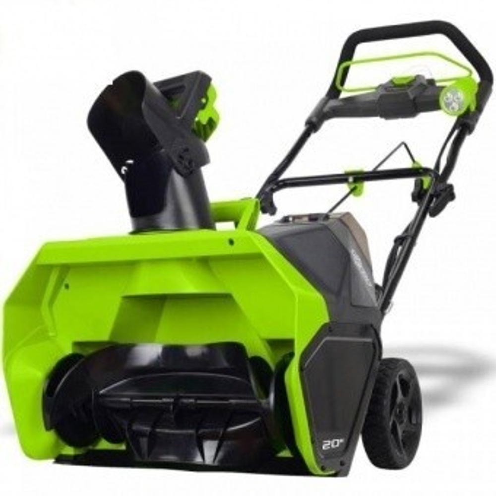 Снегоуборщик Greenworks 40V 51см 15,2кг с АКБ 4 А.ч и ЗУ аккумуляторный