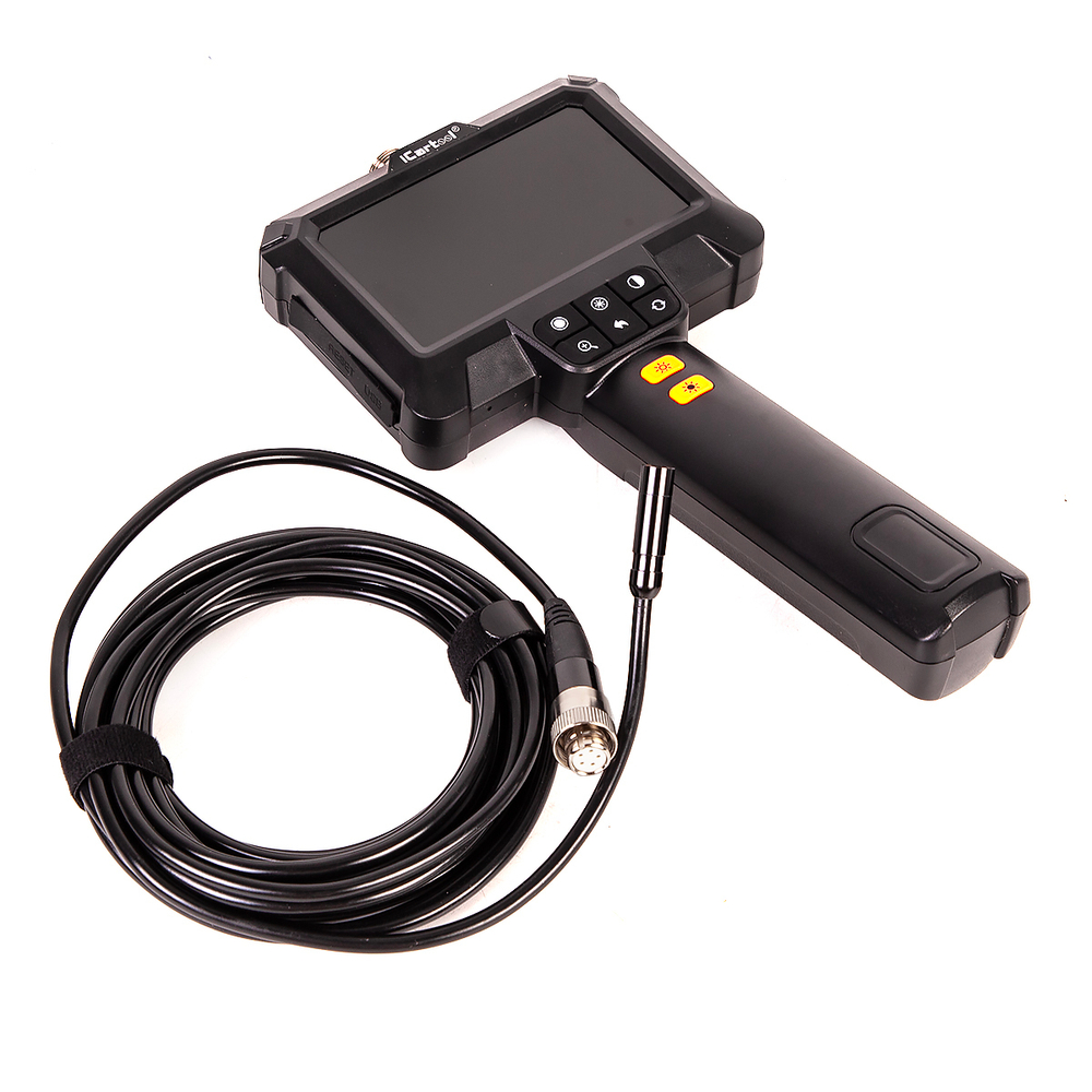 Эндоскоп промышленный, экран 4.3", 2Мп, 5м, 8.5мм зонд iCartool IC-VC85