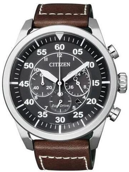Мужские японские наручные часы Citizen CA4210-16E