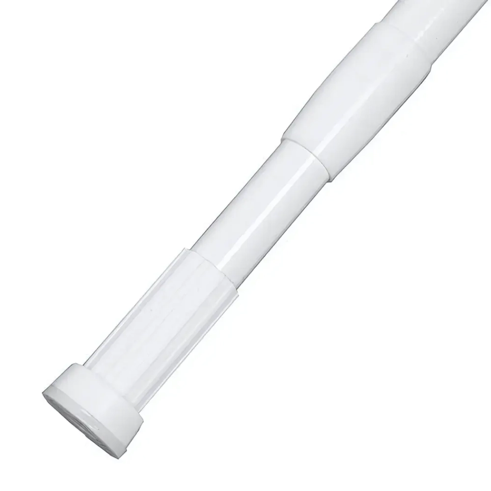 Карниз для ванной 140-260 см белый