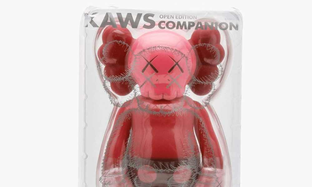 KAWS Companion Open Edition Vinyl Figure "Blush"