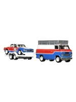 Набор Хот Вилс Премиум Rover и HW Rally Hauler FLF56 HKF45