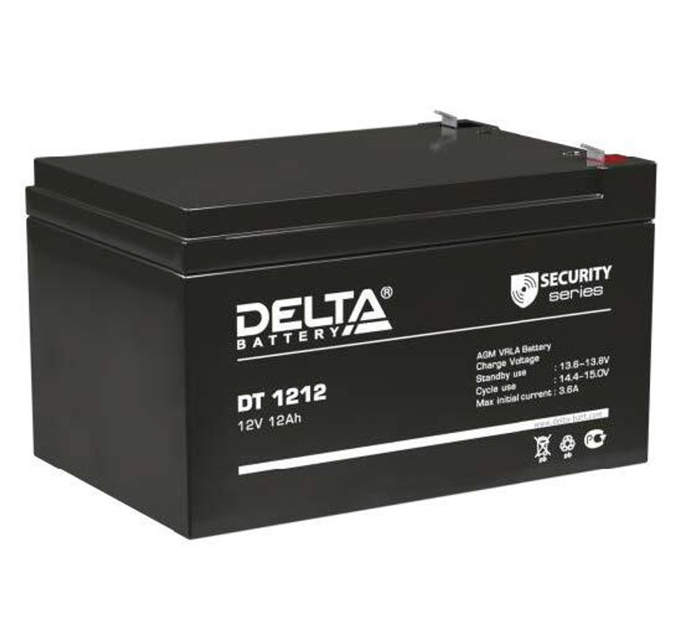 DT 1212 аккумулятор Delta