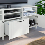 Тумба под телевизор - IKEA BESTÅ/BESTA, 180x42x192 см, белый, Бесто ИКЕА