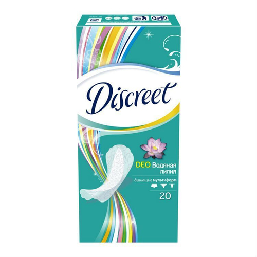 Ежедневные прокладки Дискрит 20 шт Водная Лилия Мультиформ