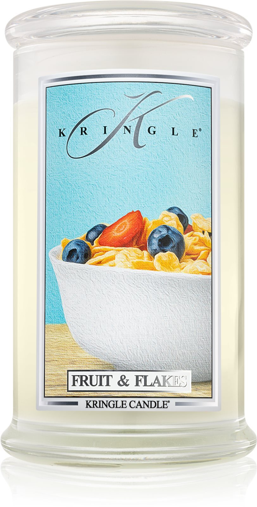 Kringle Candle Fruit & Flakes - ароматическая свеча /   624  g  / GTIN 846853079080