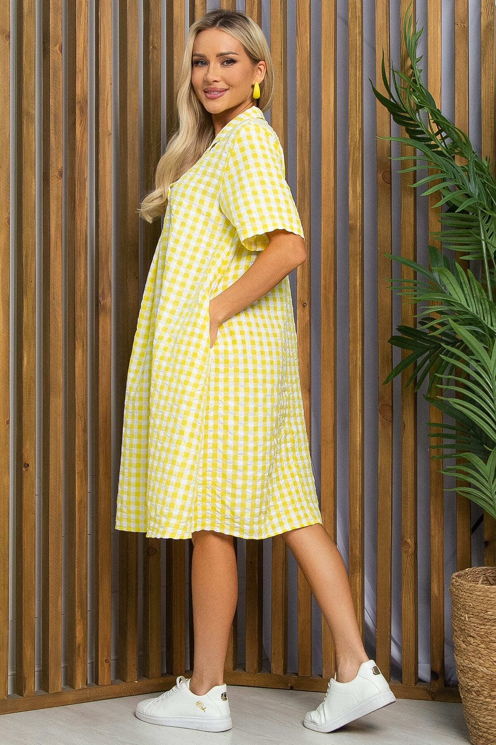 Платье Нежный бриз (желтое) П13433-2М LT Collection