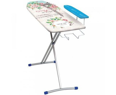 Доска гладильная напольная без розетки для парогенератора и утюга Товары для глажки Nika Ника складная 122,5 * 34,5 см цвета в ассортименте АРТ Н1