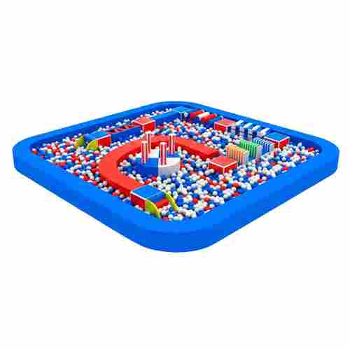 Детский сухой бассейн «Остров приключений», 9,1х9,1х2 м — для детских развлекательных центров
