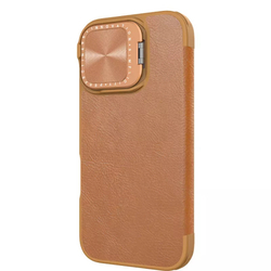 Чехол-книжка Nillkin Leather Qin PROP для iPhone 16
