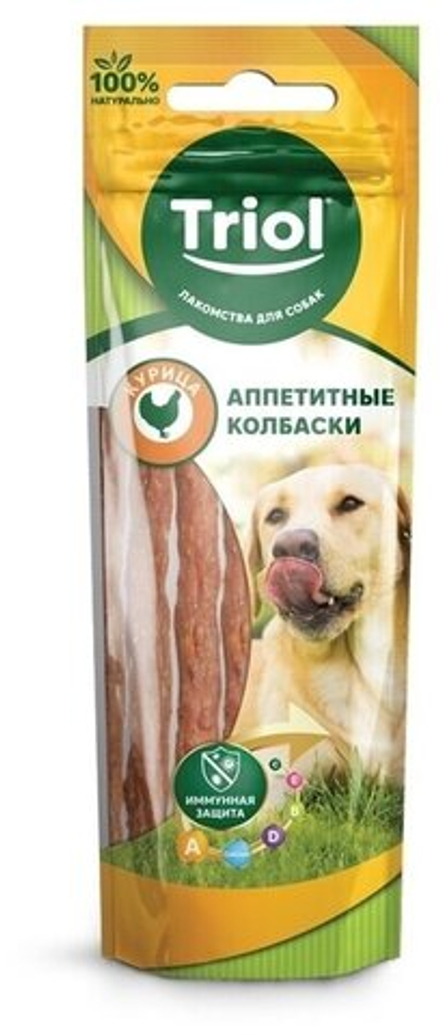 Лакомства для собак Аппетит колб.из курицы,40г