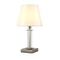 Настольная лампа Crystal Lux Nicolas LG1 Nickel/White