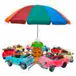 Электрическая Аттракцион карусель «Ретро-авто», 3,4х2,8 м