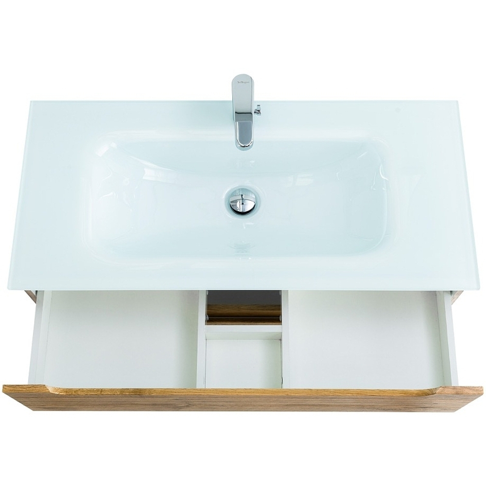 Тумба под раковину BelBagno Etna-H60 90 ETNA-H60-900-2C-SO-RN-P подвесная Rovere Nature