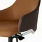 Офисное кресло Pema, натуральная коричневая кожа