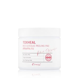 Пилинг-подушечки миндальные / Toxheal Red Glyucolic Peeling Pad, 100 мл (100 шт) 