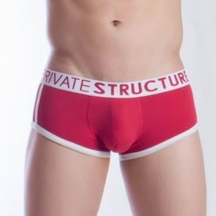 Мужские трусы хипсы красные Private Structure NOS Spectrum Red Hipster