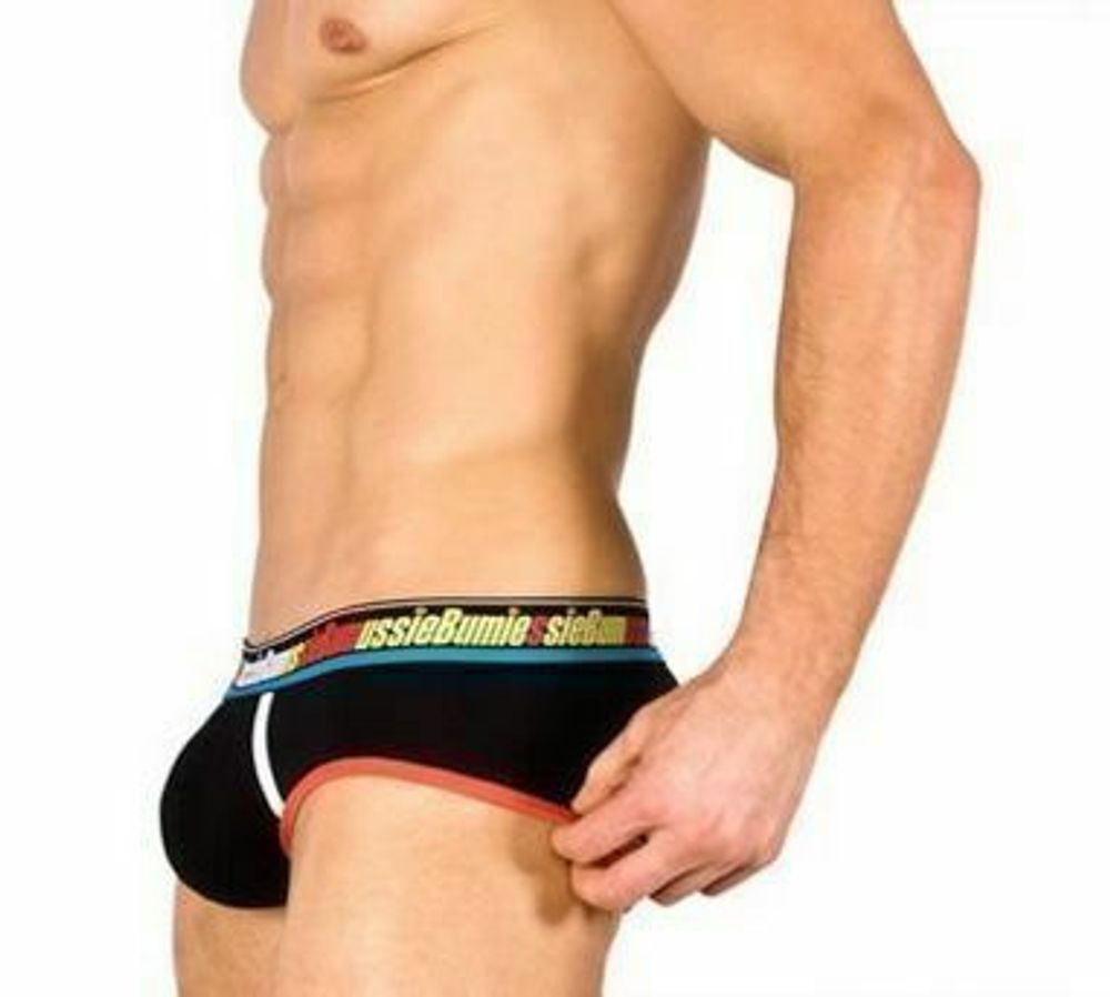 Мужские трусы брифы Aussiebum Pablo Black Brief AB00395