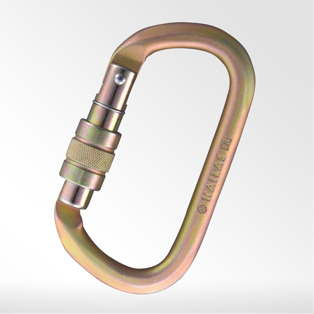 Kailas карабин Oval Screw Lock Steel