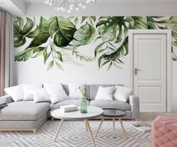 Акварельные листья