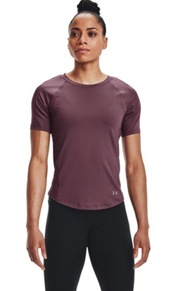 Женская теннисная футболка Under Armour Women's UA Rush HeatGear Mesh Short Sleeve