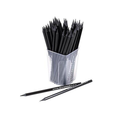 Карандаш ч/г НВ корпус пластик. заточенный, шестигранный, картонная коробка (LITE)