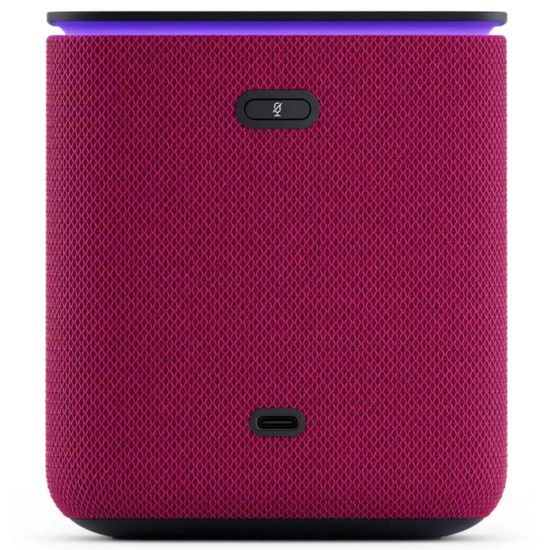 Умная колонка Яндекс Станция Миди с Алисой с Zigbee Малиновый