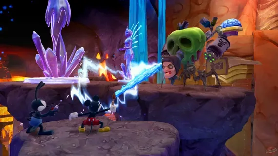PS VITA Epic Mickey The Power of Two/ Две Легенды (Б/У, Полностью на русском языке, PCSF-00308)
