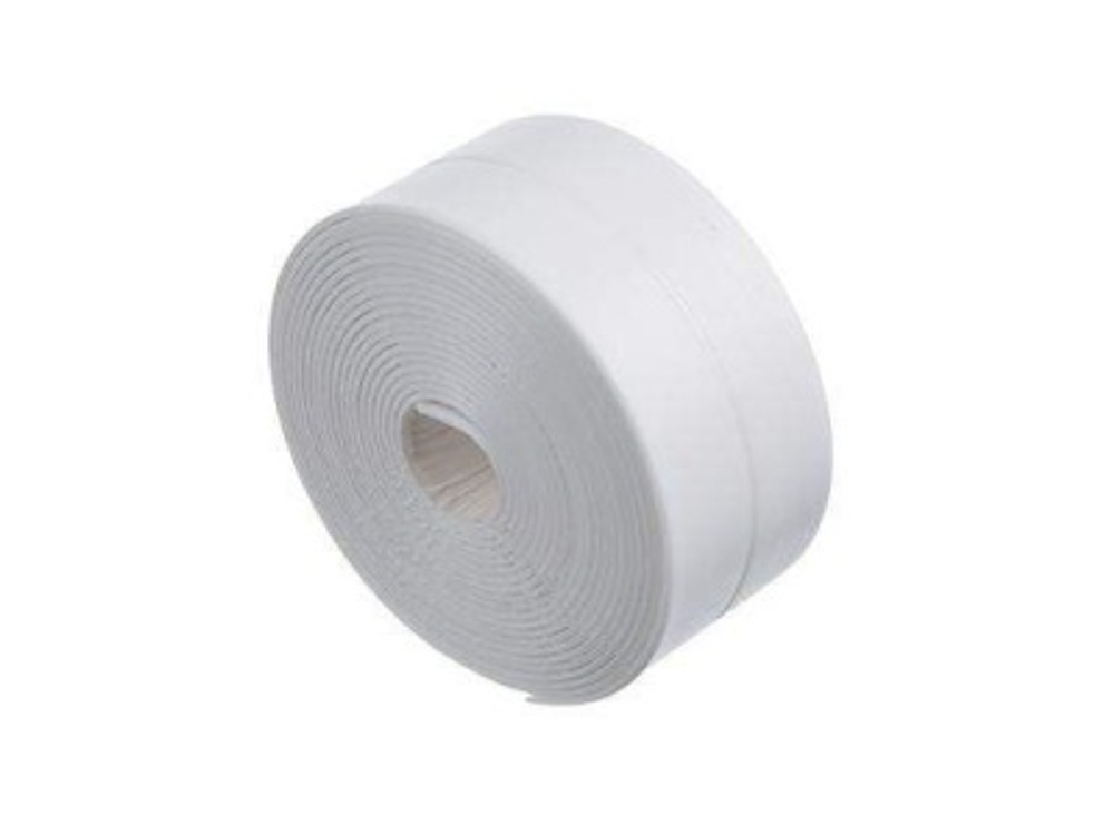 Лента бордюрная 38мм*3,35м самоклеящаяся белая ЕРМАК