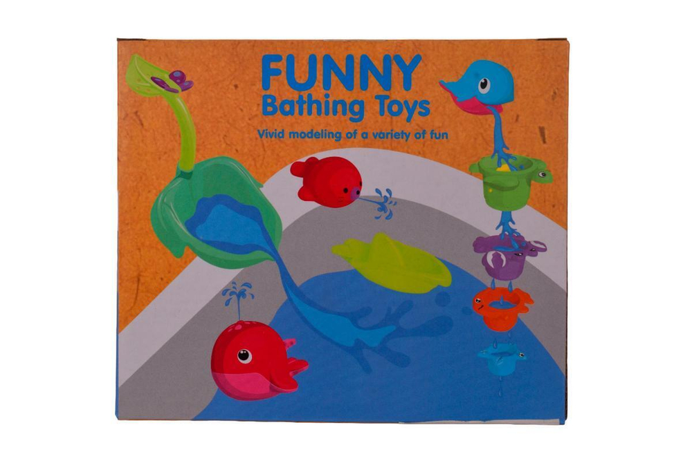 Набор игрушек для купания, коробка 9902